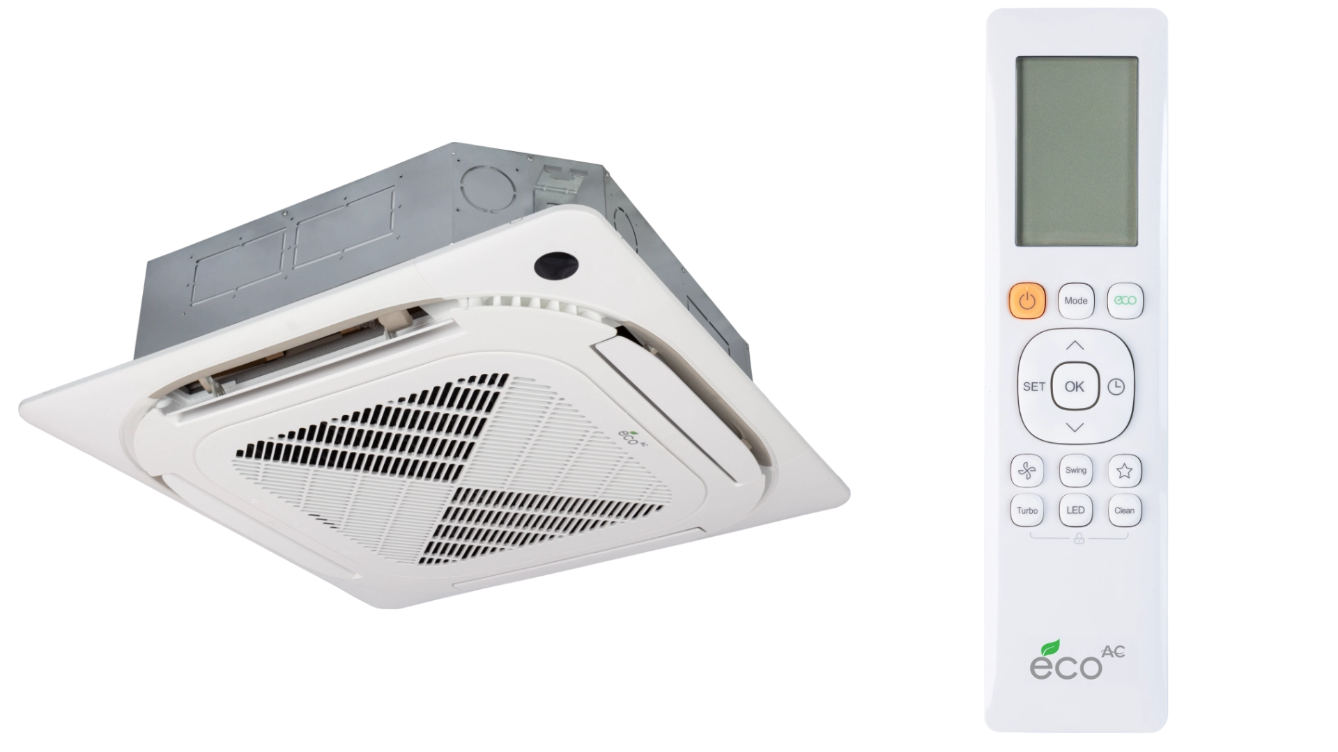 Système de thermopompe gainable, unité intérieure