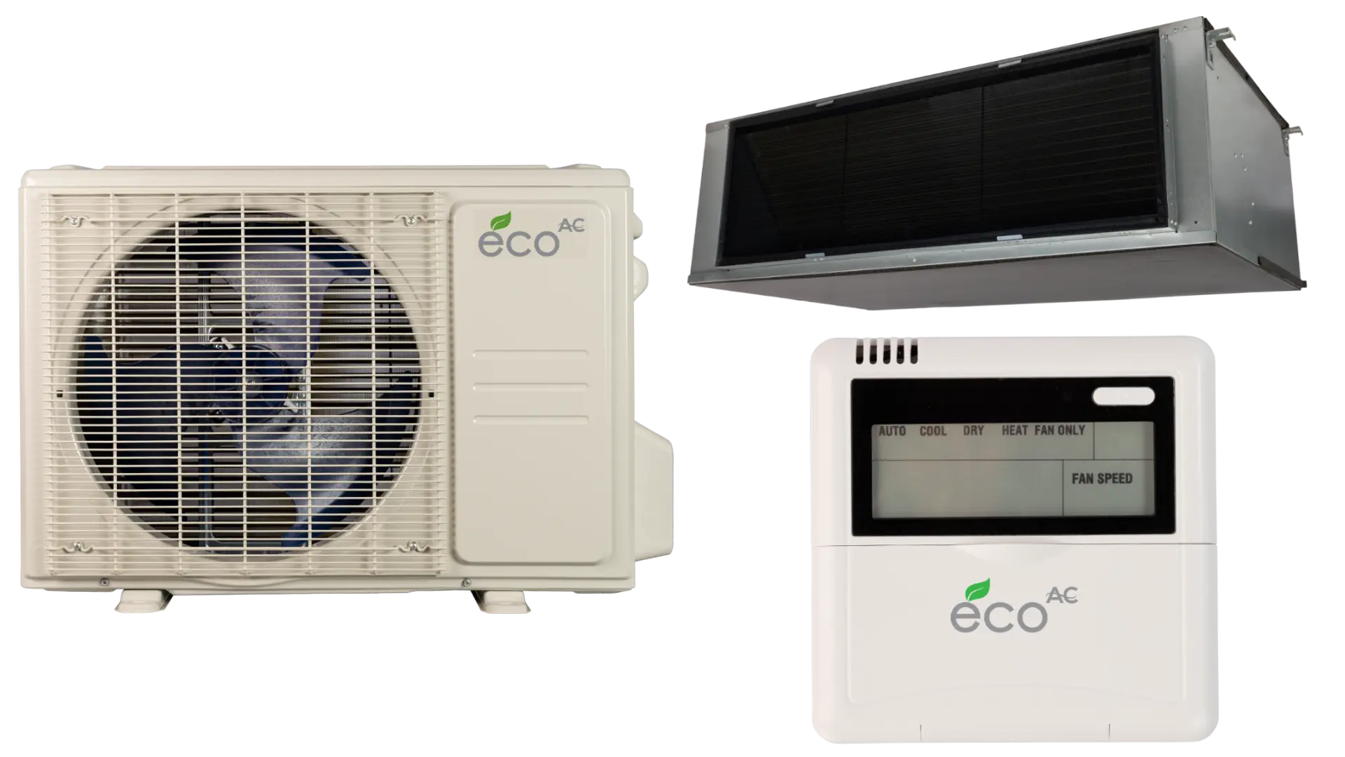 Système de thermopompe gainable