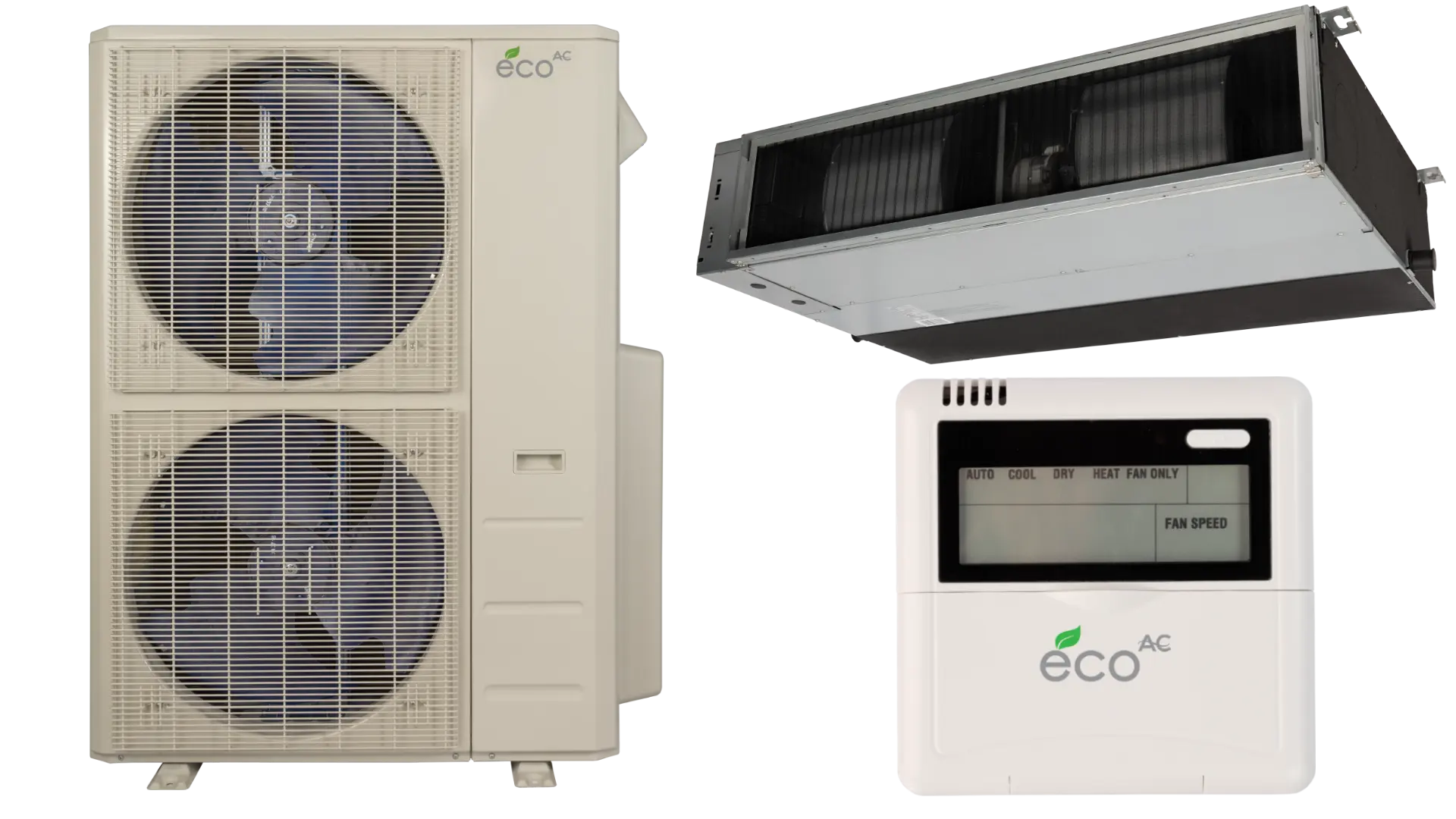 Système de thermopompe gainable