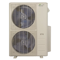 Unité extérieure à double ventilateur - face